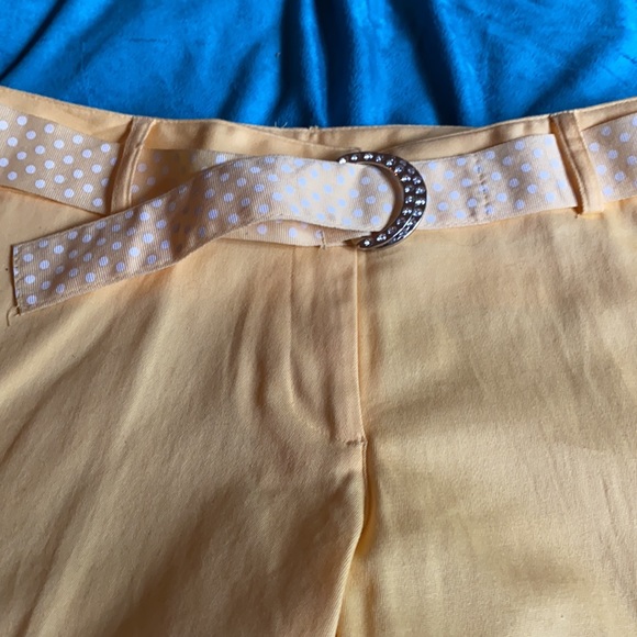 SOLD NOT FOR SALE yellow Capris